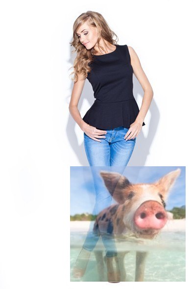 Produkt Przykładowy Bluzka M110 - czarny