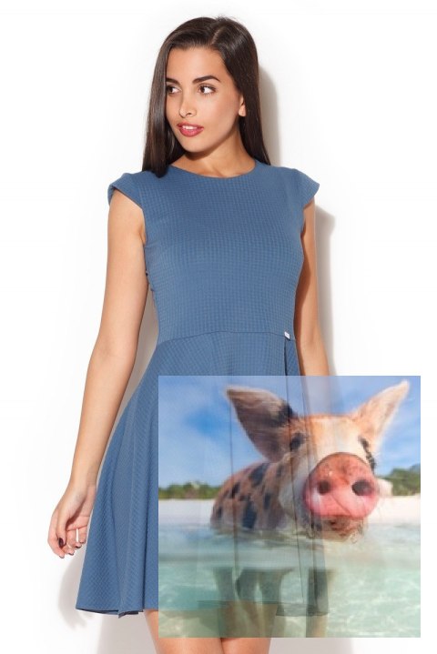 Produkt Przykładowy Sukienka K162 - Odcienie żółtego