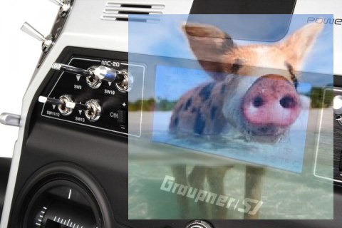 Aparatura MC-20 HoTT 2.4GHz 12CH (odbiornik GR-16, interfejs USB, pulpit, walizka, akumulator, ładowarka)