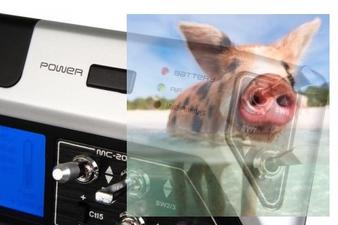 Aparatura MC-20 HoTT 2.4GHz 12CH (odbiornik GR-16, interfejs USB, pulpit, walizka, akumulator, ładowarka)