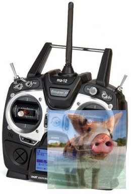 Aparatura MZ-12 HoTT 2.4GHz + odbiornik GR-12L