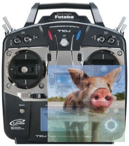 Aparatura T10J 10CH 2.4GHz T-FHSS + odbiornik R3008SB