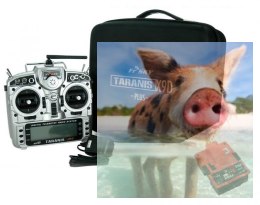 Aparatura Taranis X9D Plus z telemetrią + moduł R9M + Walizka EVA