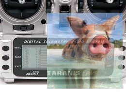 Aparatura Taranis X9D Plus z telemetrią + moduł R9M + Walizka EVA