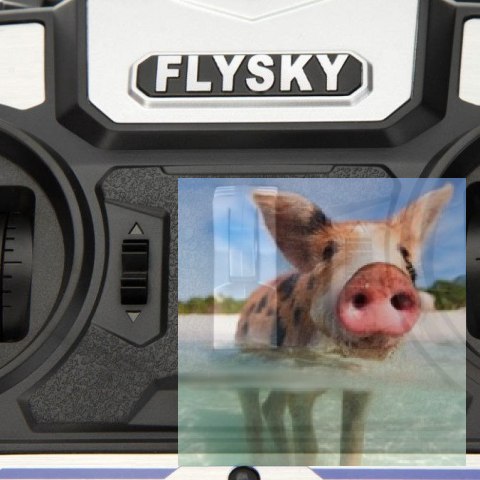 FlySky FS-i4 4CH 2.4GHz + odbiornik A6 FlySky FS-i4 4CH 2.4GHz + odbiornik A6