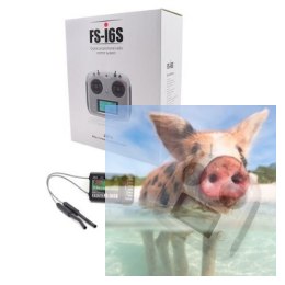 FlySky FS-i6S 10CH 2.4GHz + odbiornik FS-iA6B AFHDS 2A
