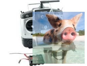 MX-20 HoTT 2.4GHz 12CH (odbiornik GR-16, interfejs USB, karta pamięci, akumulator, ładowarka)