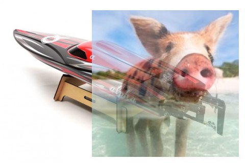 Podstawka drewniana z gumową podkładką do Joysway Alpha