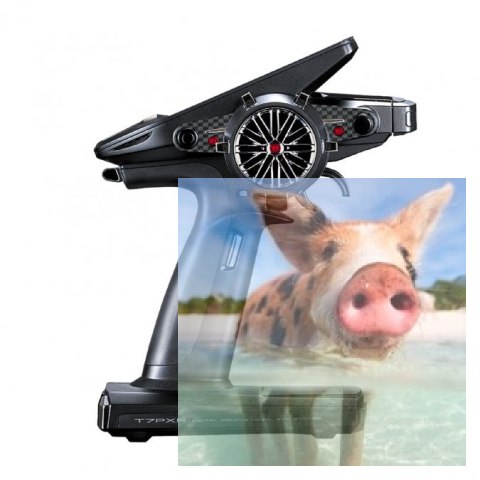 Radio Pistoletowe Futaba T7PXR 7CH 2.4GHz + odbiornik R334SBS