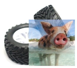 Koła 1:10 Off-Road MEGA Wheel 2szt - 10589 - białe