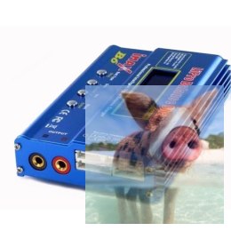 Ładowarka Imax B6 80W 6A + zasilacz + adaptery i sensor temp.