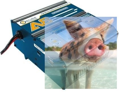 Ładowarka Vista Power A8 1350W - dotykowy wyświetlacz