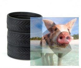 Opony do rajdów 1:10 4WD01A 4szt - 4WD01A-04