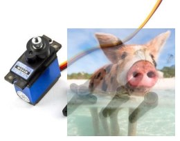 Oryginalne serwo MG92B