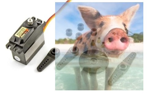 Oryginalne serwo MG958