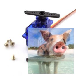 Oryginalne serwo SG92R (micro, 2.5kg/4.8V, 0.1sek./60*)