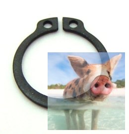 Pierścień zabezpieczający na wałek 10mm - 10szt.