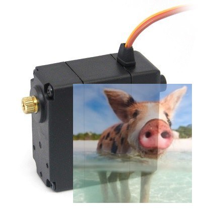 Serwo Feetech FR0115M (14.0kg/4.8V, 0.14sek/60*, 180* Robot, metalowe zębatki, Arduino DIY Robot)