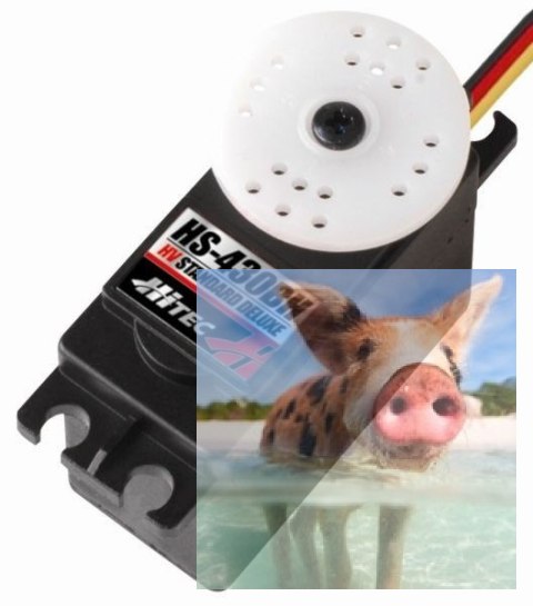 Serwo HS-430BH (standard, 5.0kg/6.0V, 0.14sek/60*) Serwo HS-430BH (standard, 5.0kg/6.0V, 0.14sek/60*)