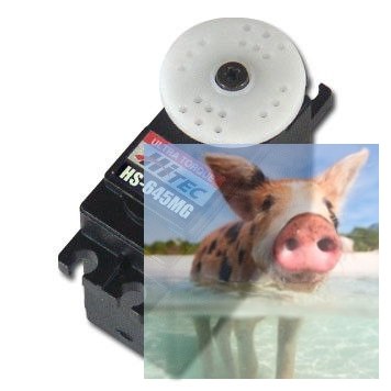 Serwo HS-645MG (mini, 9.6kg/6V, 0.20sek/60*)