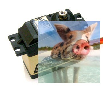 Serwo MKS DS6675 (Gimbalowy, Obrót 360+, Niskie luzy i gładka praca, 6V, 0.075s/60)