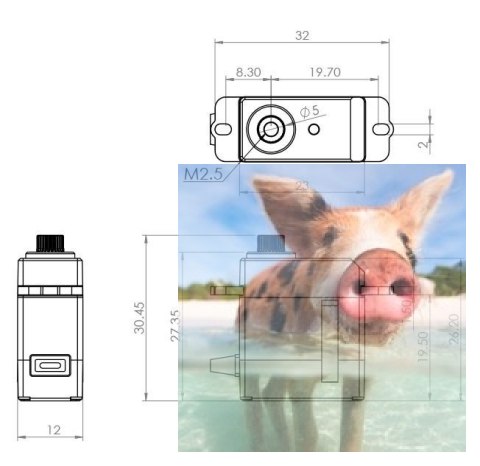 Serwo MKS DS92A+ (0.070s/60, 2.40kg-cm)