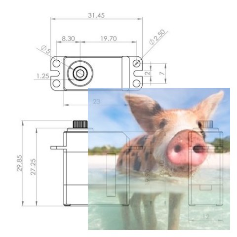 Serwo MKS HV93 (8.4 V, 0.05s/60, 3.2kg-cm)