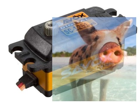 Serwo Niskoprofilowe Savox SC-1251 Coreless