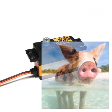 Serwo Savox SV-1250MG 29.6g (8kg/.0,11sec)