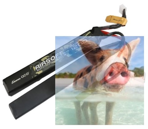 1200mAh 11.1V 25C Gens Ace Tamiya Airsoft 1200mAh 11.1V 25C Gens Ace Tamiya Airsoft