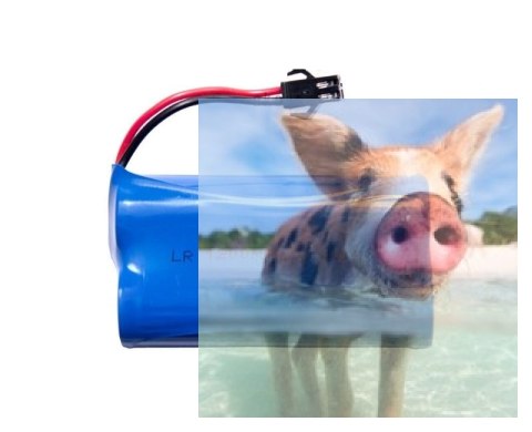 1200mAh 7.4V Li-Ion SM