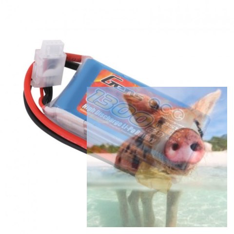 1300mAh 11.1V 25C Gens Ace XT60 1300mAh 11.1V 25C Gens Ace XT60