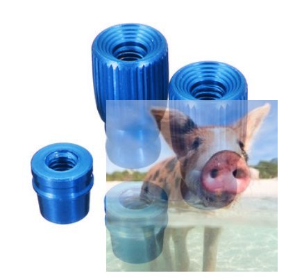 3D M3 końcówka wtykowa do gimbali Pole - Niebieska 3D M3 końcówka wtykowa do gimbali Pole - Niebieska