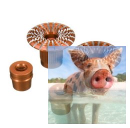 3D M3 końcówka wtykowa do gimbali Umbrella - Złota