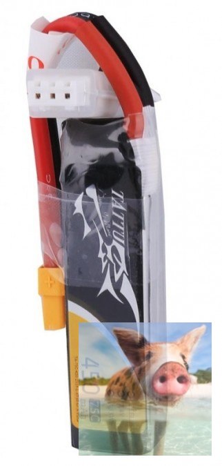 450mAh 7.4V 75C XT30 Gens Ace 450mAh 7.4V 75C XT30 Gens Ace