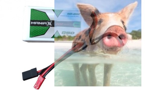 850mAh 7.4V 30C ManiaX