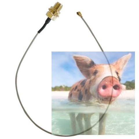 FrSky długi kabel koncentryczny do modułu RF 200mm FrSky długi kabel koncentryczny do modułu RF 200mm