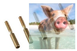 Końcówka Bowdena 1,8mm M2 2szt