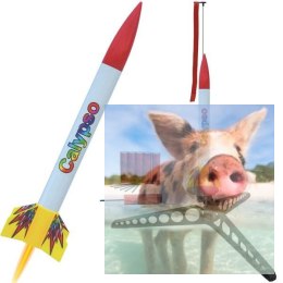 Rakieta Calypso z platformą startową