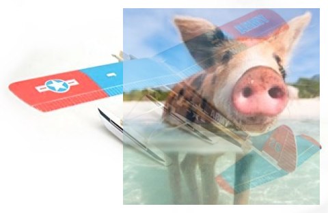 Szybowiec Aviator-Beaver 450mm z napędem gumowym