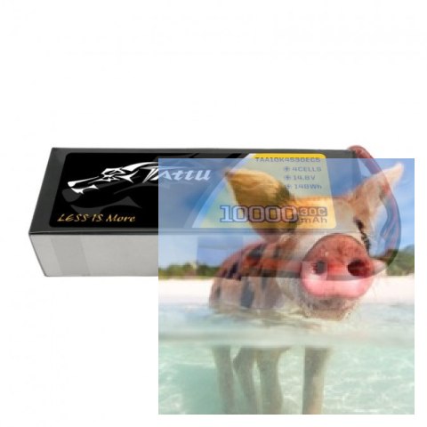 10000mAh 14.8V 30C TATTU Gens Ace 10000mAh 14.8V 30C TATTU Gens Ace