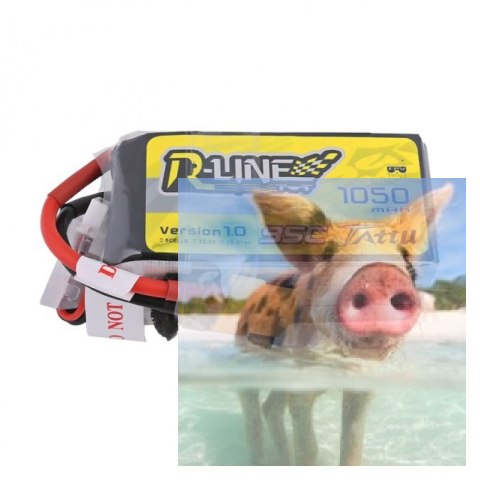 1050mAh 22.2V 95C TATTU R-Line Gens Ace 1050mAh 22.2V 95C TATTU R-Line Gens Ace
