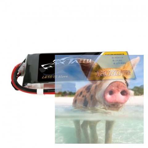 12000mAh 14.8V 30C TATTU Gens Ace 12000mAh 14.8V 30C TATTU Gens Ace