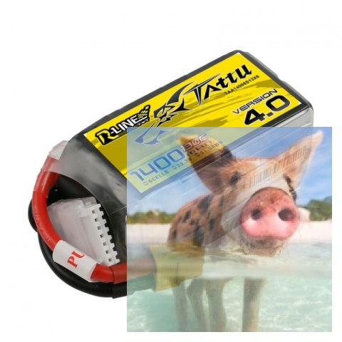 1400mAh 22.2V 130C Tattu R-Line Version 4.0