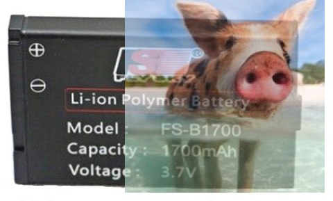 1700mAh 3.7V Li-Ion FS-BA1700 FlySky - nadajnikowy