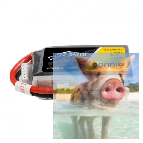 2200mAh 14.8V 45C TATTU Gens Ace 2200mAh 14.8V 45C TATTU Gens Ace