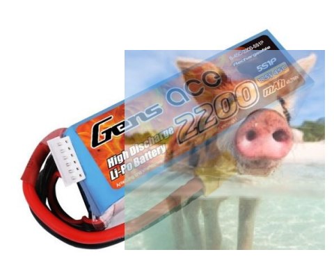 2200mAh 18.5V 45C Gens Ace 2200mAh 18.5V 45C Gens Ace