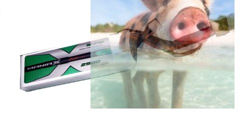 2500mAh 7.4V 10C ManiaX - nadajnikowo-odbiornikowy