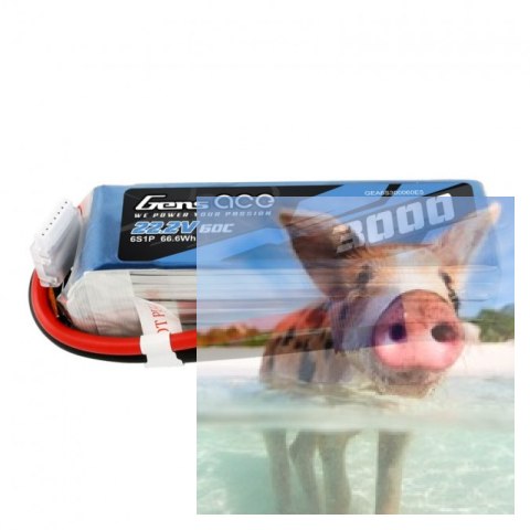 3000mAh 22.2V 60C Gens Ace