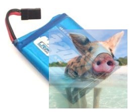 3200mAh 3.7V LiPo TX-PACK SANWA MT-44 - nadajnikowy